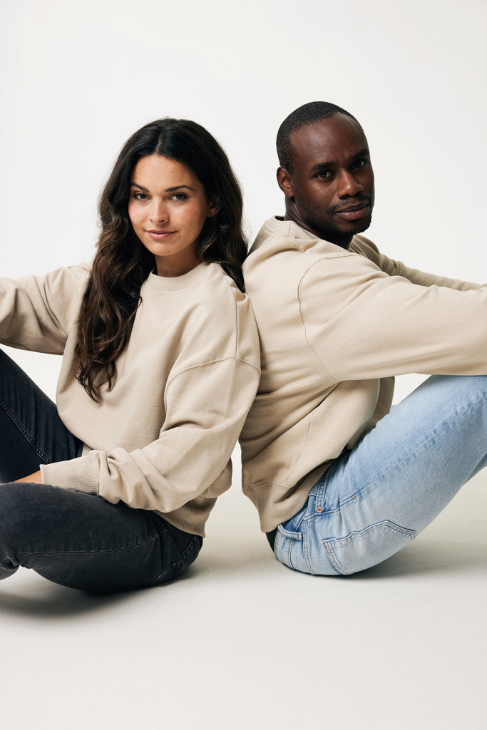 Kruger Sudadera Cuello Redondo Relax Fit Algodón Reciclado,