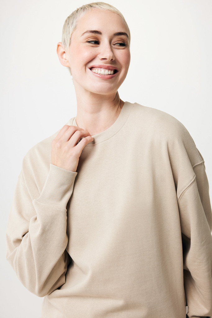 Kruger Sudadera Cuello Redondo Relax Fit Algodón Reciclado,