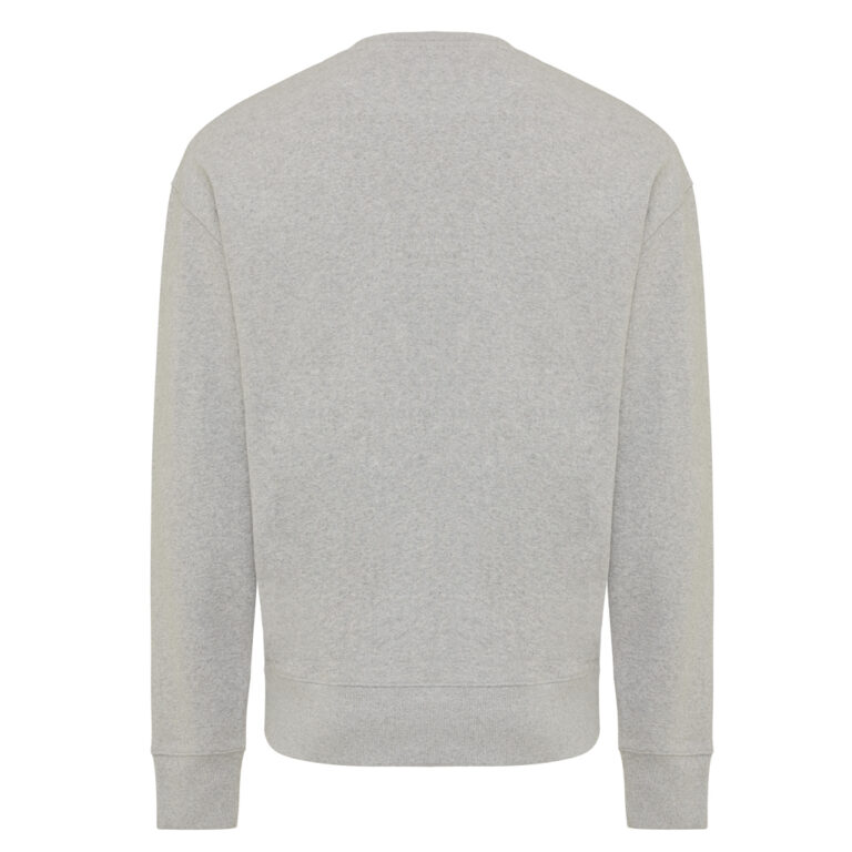 Kruger relaxed recycled cotton crew neck, heather grey