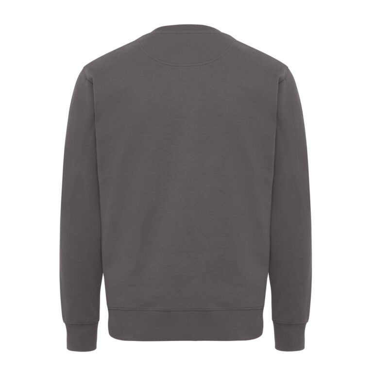 Kruger relaxed recycled cotton crew neck, anthracite