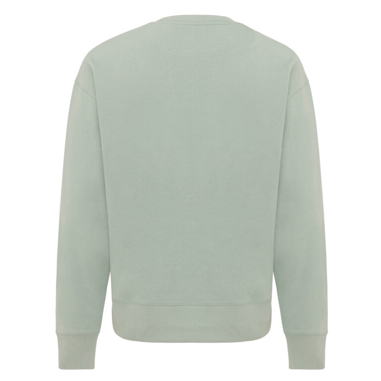 Kruger relaxed recycled cotton crew neck, iceberg green