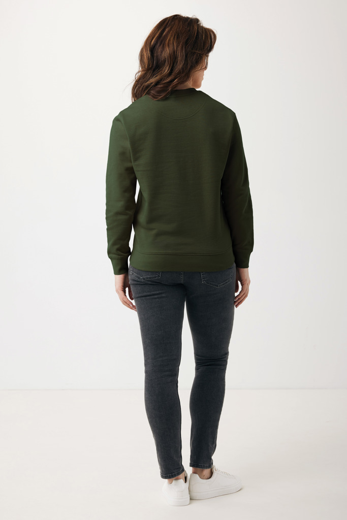 Etosha lichtgewicht gerecycled katoen sweater, khaki