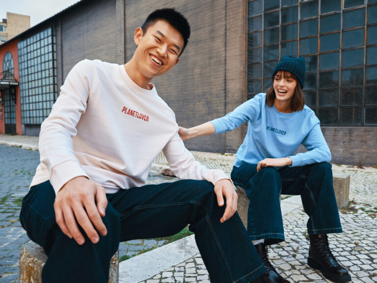 Etosha Sudadera Cuello Redondo Light Weight Algodón Reciclad