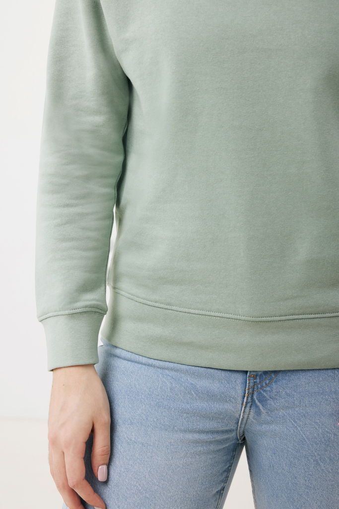 Etosha lättvikt sweatshirt i återvunnen bomull, Iceberg gree
