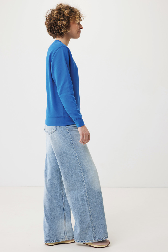 Etosha lichtgewicht gerecycled katoen sweater, royal blue