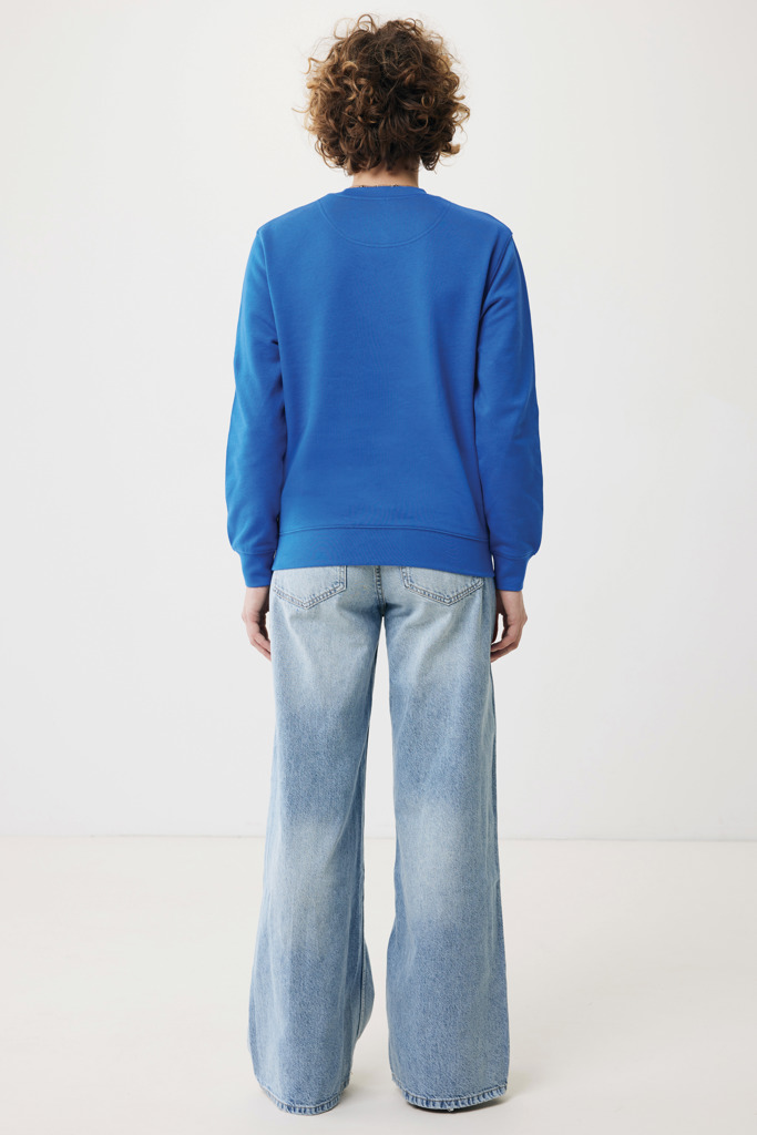 Etosha lichtgewicht gerecycled katoen sweater, royal blue
