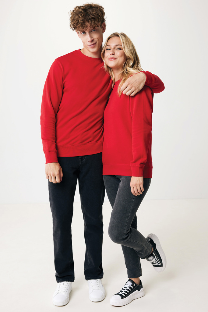 Etosha Lightweight Sweater aus recycelter Baumwolle, rot