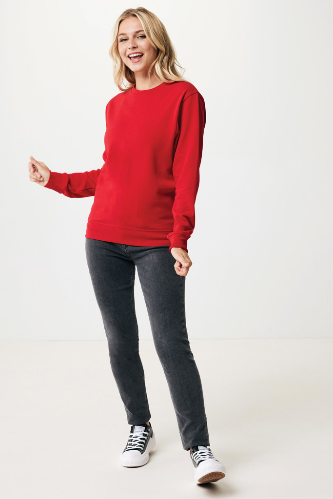 Etosha Lightweight Sweater aus recycelter Baumwolle, rot