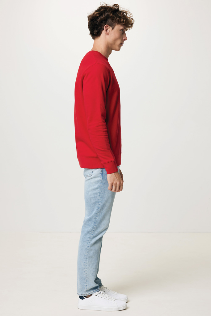 Etosha Lightweight Sweater aus recycelter Baumwolle, rot