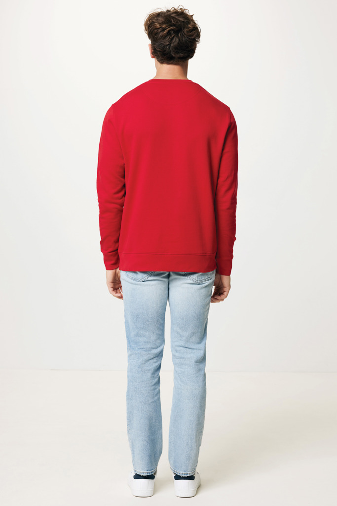 Etosha Lightweight Sweater aus recycelter Baumwolle, rot