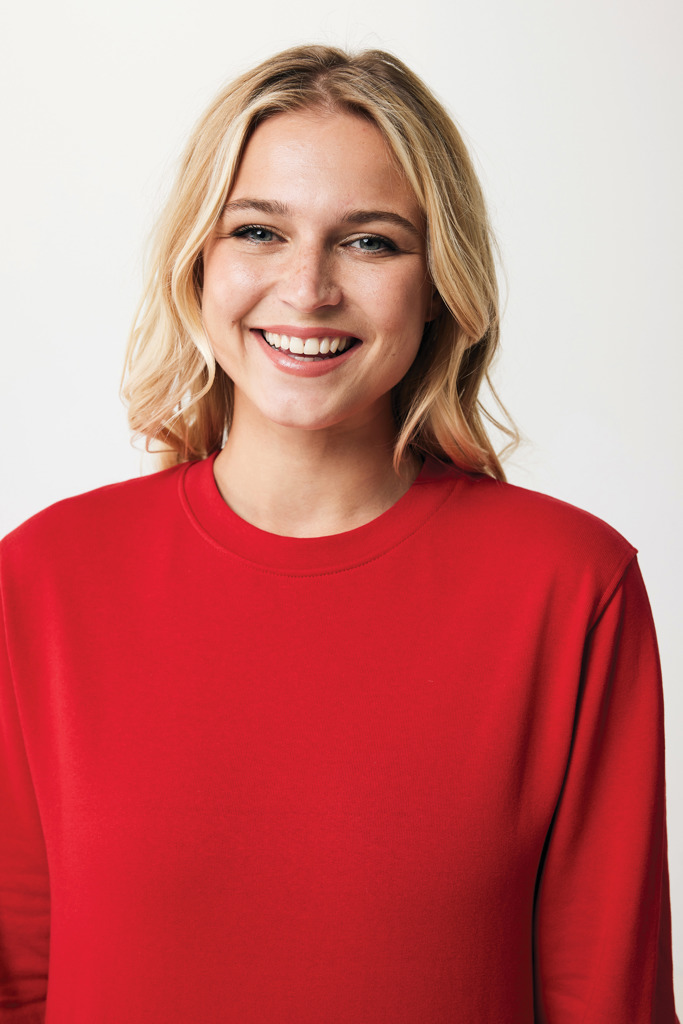 Etosha Lightweight Sweater aus recycelter Baumwolle, rot