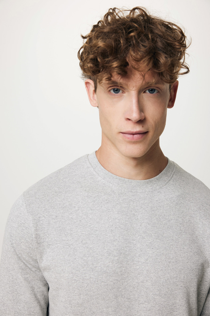 Felpa girocollo leggera Etosha in cotone riciclato, light he