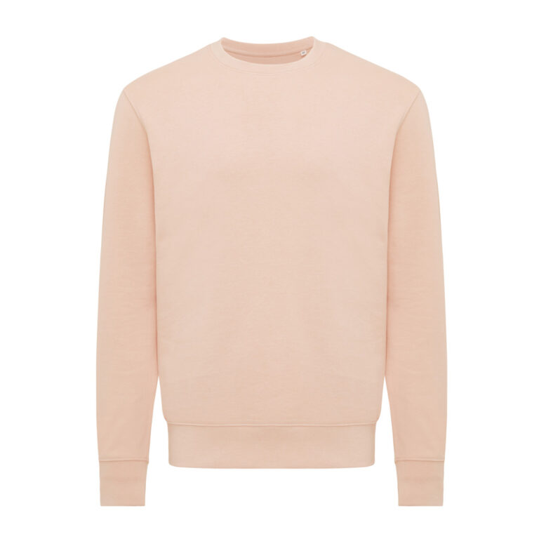 Etosha lightweight recycled cotton crew neck, peach nectar