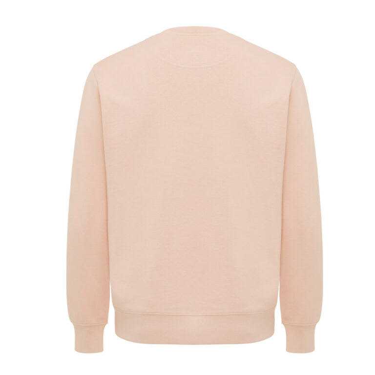 Etosha lightweight recycled cotton crew neck, peach nectar