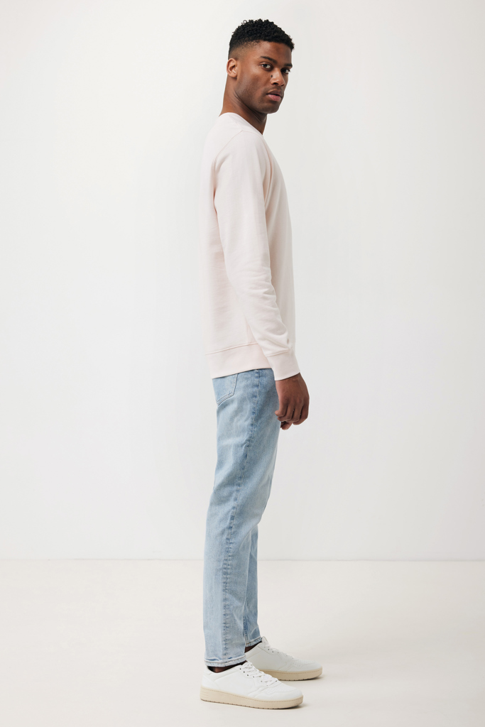 Felpa girocollo leggera Etosha in cotone riciclato, cloud pi