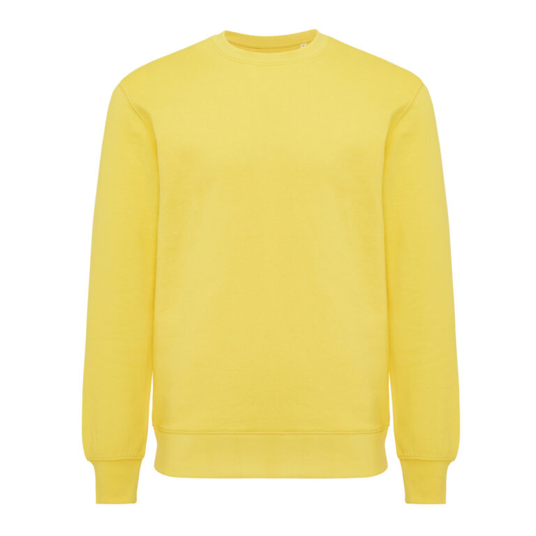 Etosha lightweight recycled cotton crew neck, yellow