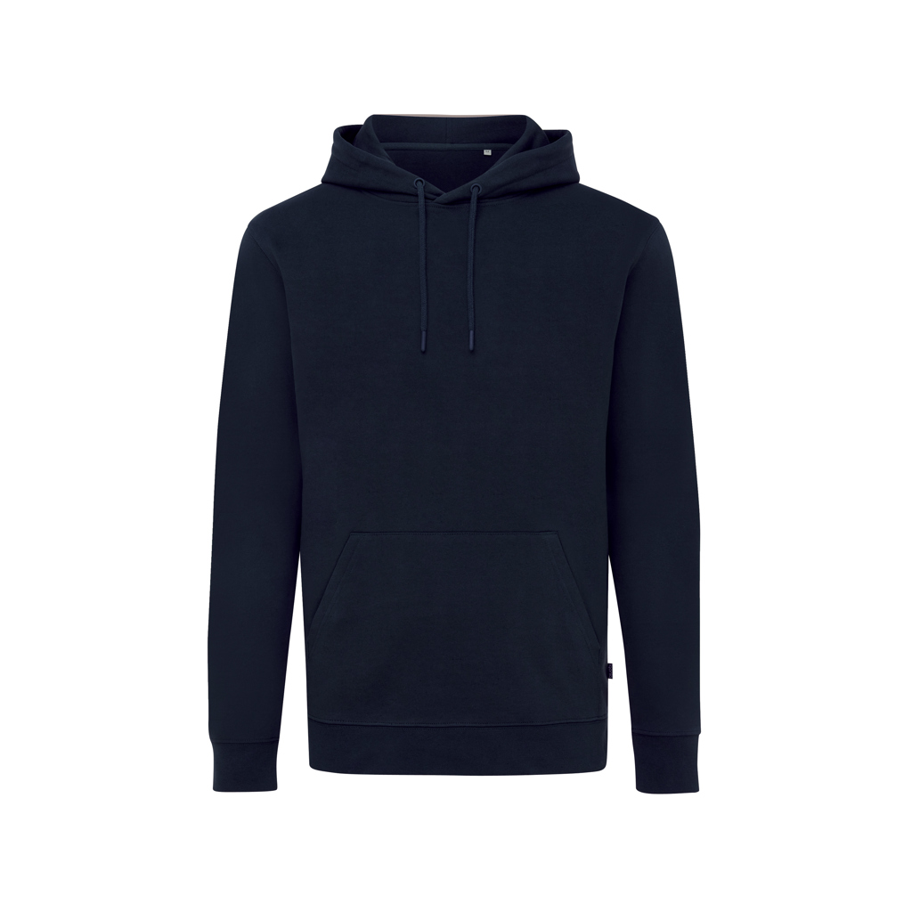 Jasper recycled cotton hoodie, navy