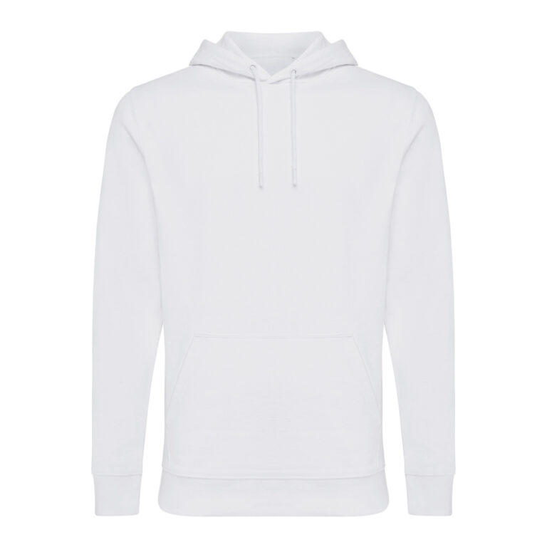 Jasper recycled cotton hoodie, recycled white