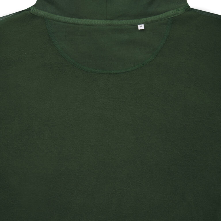 Sweat à capuche en coton recyclé Jasper, forest green