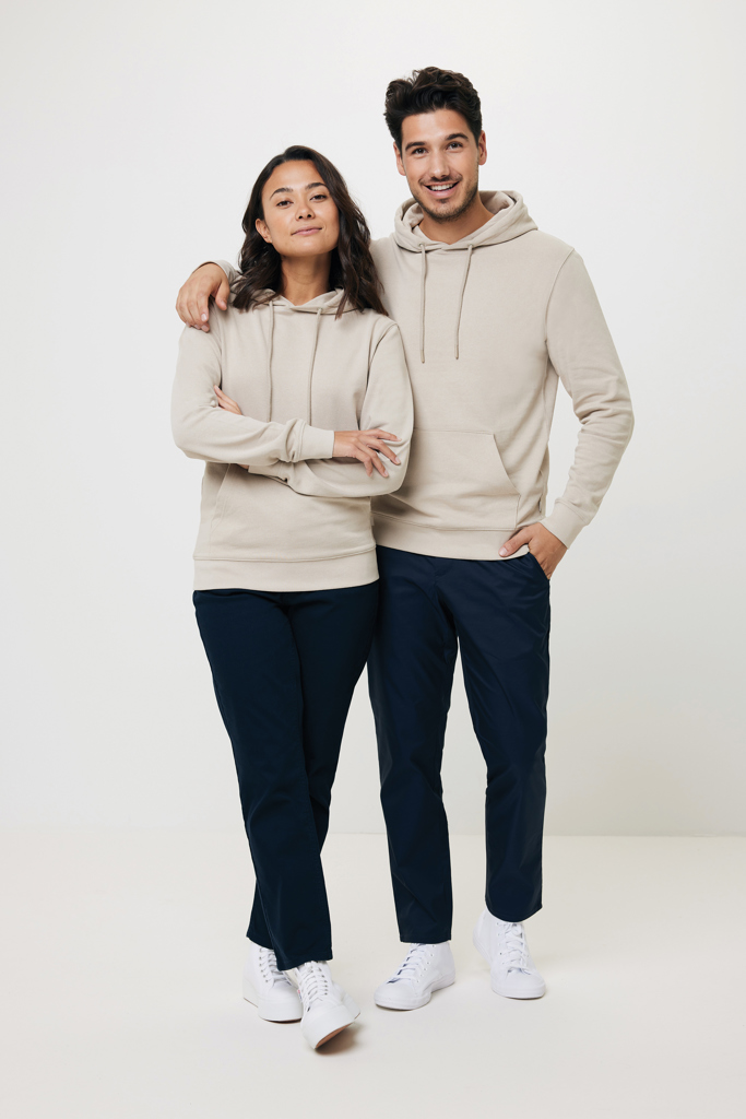 Sweat à capuche en coton recyclé Jasper, desert
