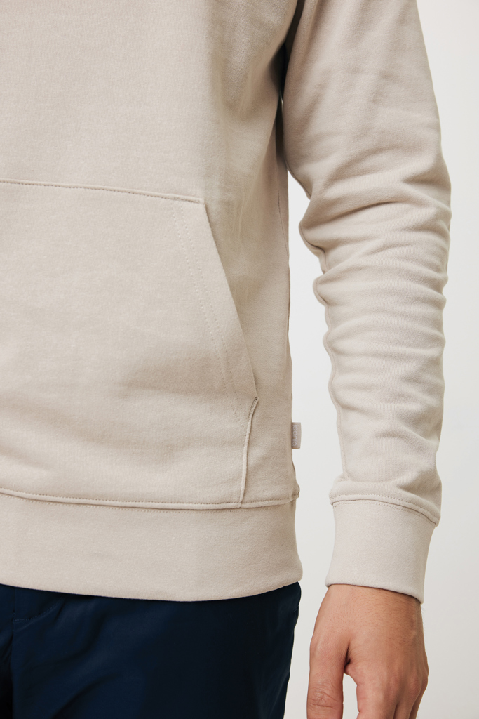 Sweat à capuche en coton recyclé Jasper, desert