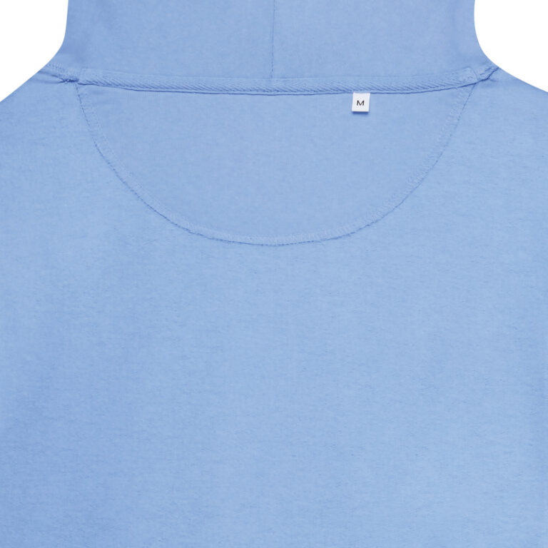 Jasper recycled cotton hoodie, sky blue