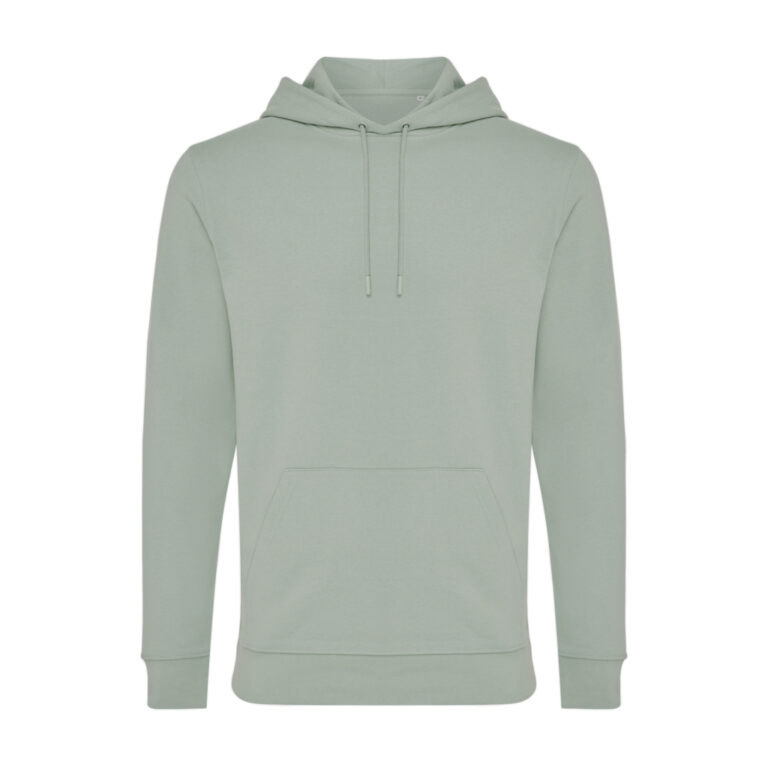 Jasper recycled cotton hoodie, iceberg green