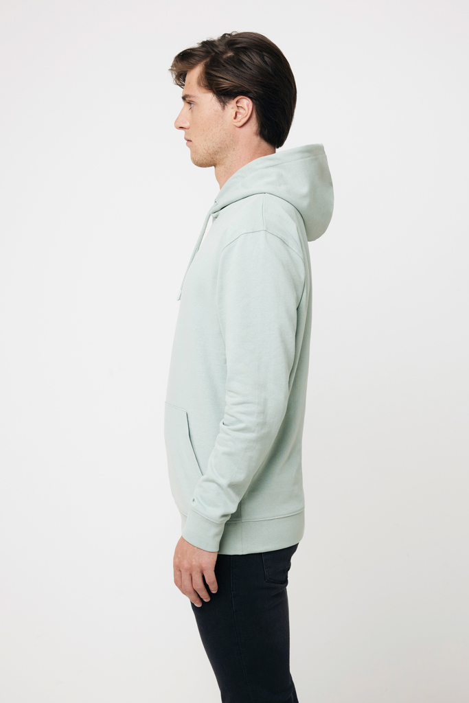 Jasper recycled cotton hoodie, iceberg green