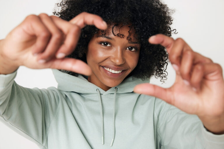 Jasper recycled cotton hoodie, iceberg green