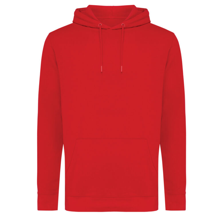 Jasper Sudadera Capucha Mid Weight Algodón Reciclado, rojo