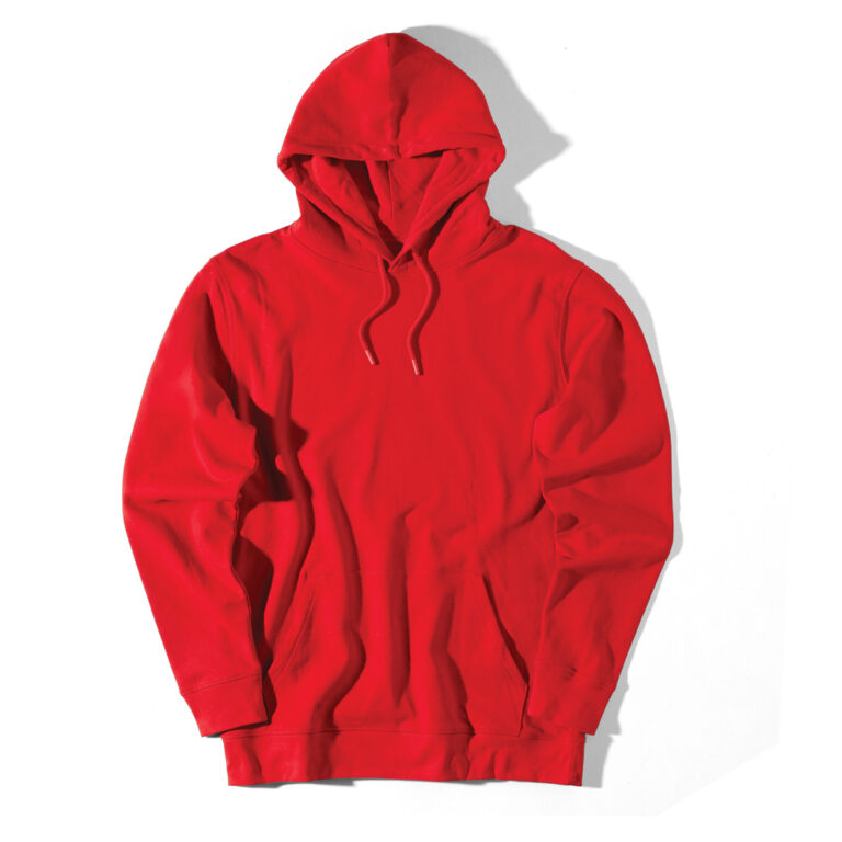 Jasper Sudadera Capucha Mid Weight Algodón Reciclado, rojo