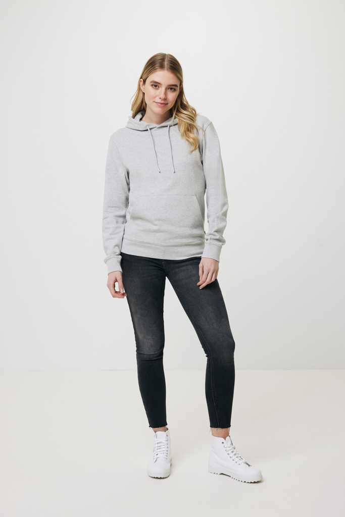 Torres recycled cotton hoodie undyed, heather grey