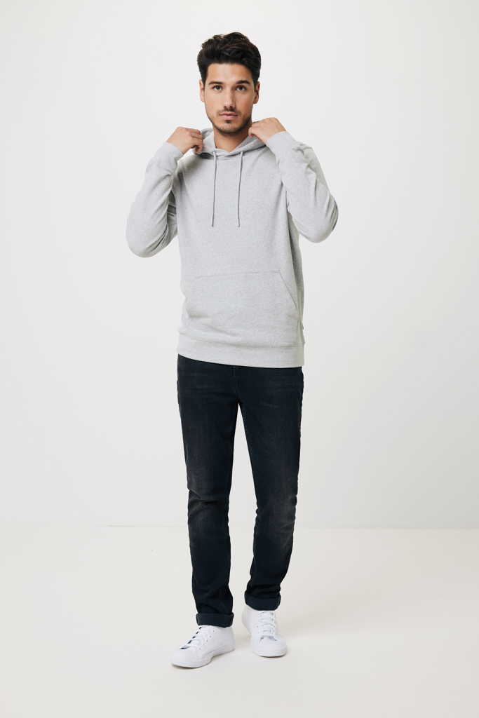 Torres recycled cotton hoodie undyed, heather grey
