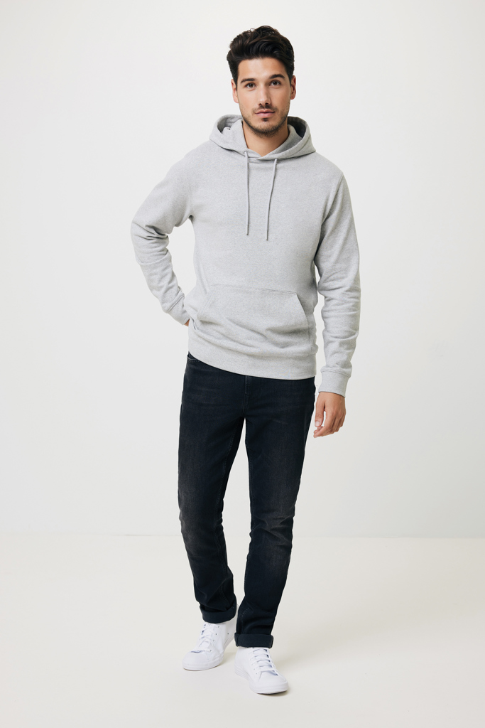 Torres recycled cotton hoodie undyed, heather grey