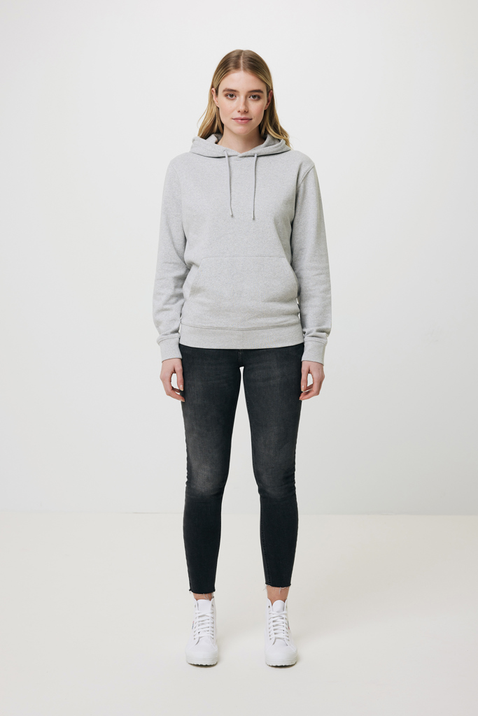 Torres recycled cotton hoodie undyed, heather grey