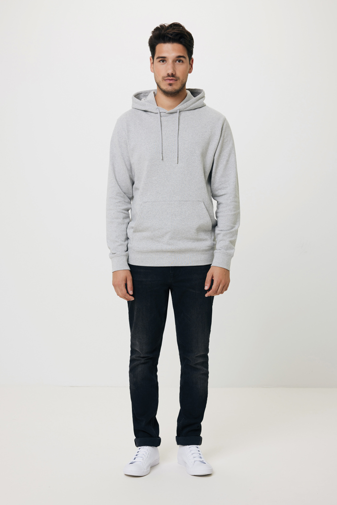 Torres recycled cotton hoodie undyed, heather grey