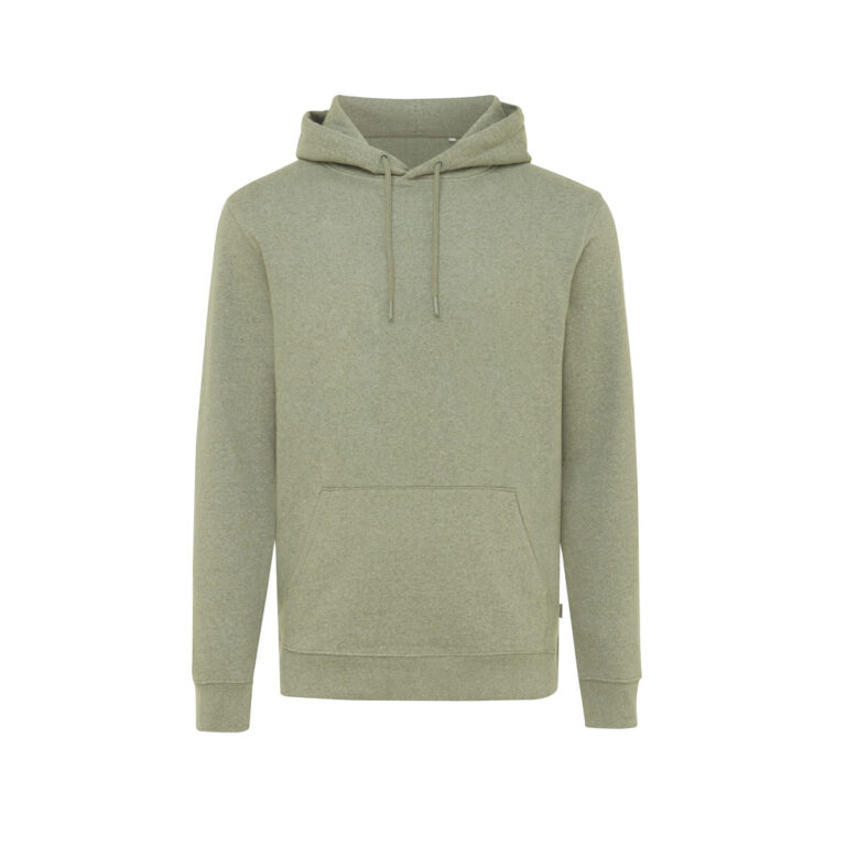 Torres recycled cotton hoodie undyed, heather green