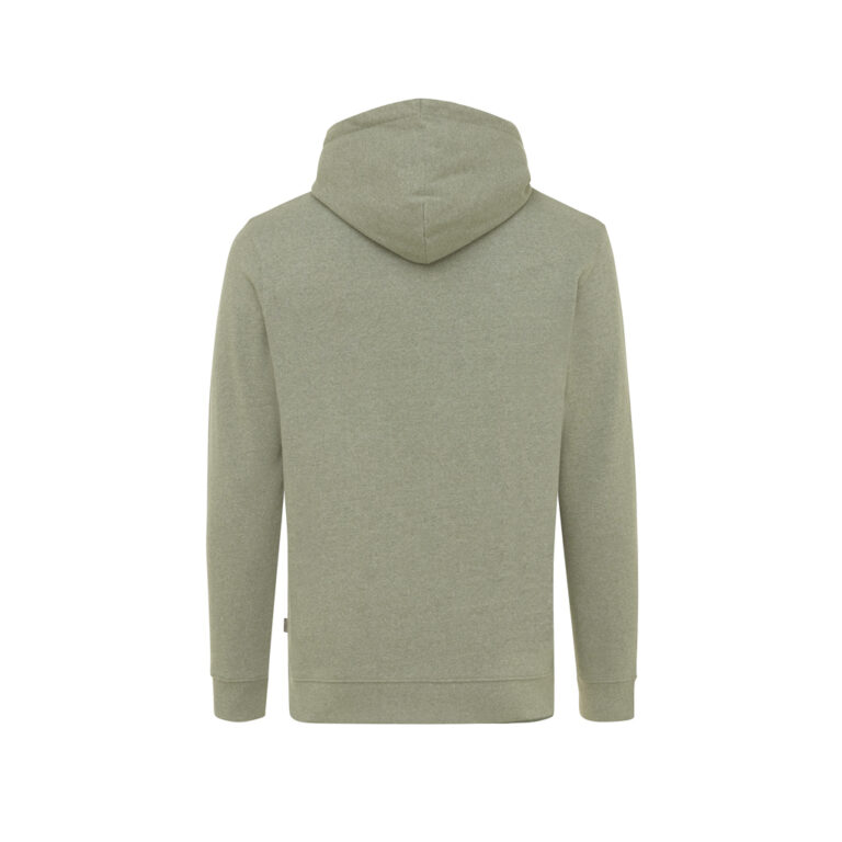Torres recycled cotton hoodie undyed, heather green