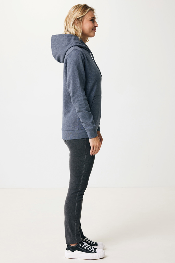Torres recycled cotton hoodie undyed, heather navy