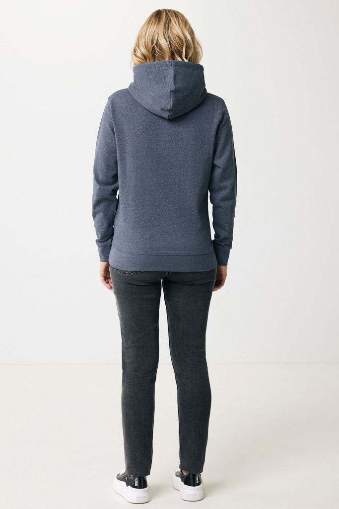 Torres recycled cotton hoodie undyed, heather navy