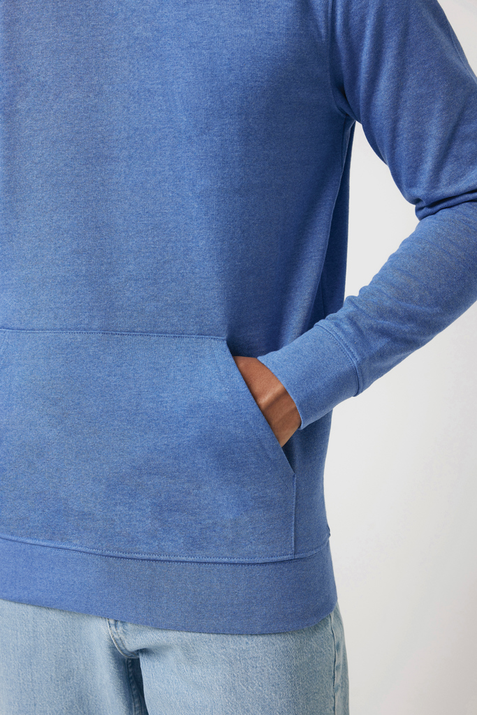 Sweat à capuche en coton recyclé et non teinté Torres, heath