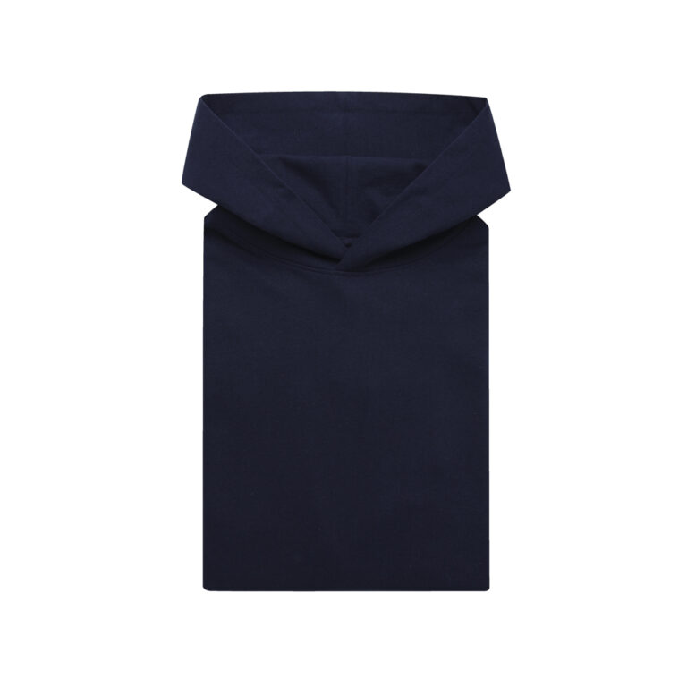 Yoho Sudadera Capucha Relax Fit Algodón Reciclado, azul mari