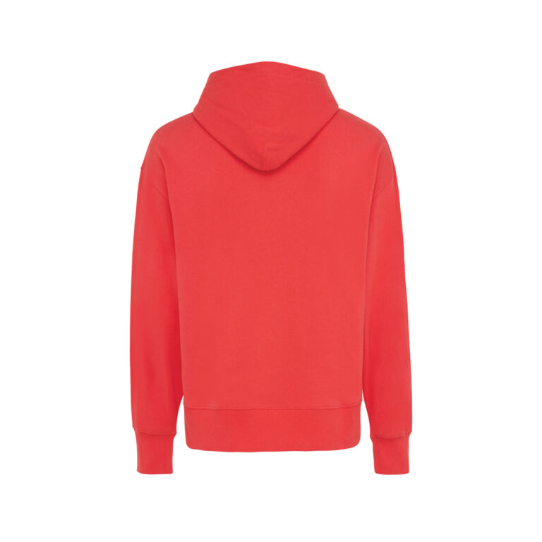 Yoho Relax-Hoodie aus recycelter Baumwolle, luscious red