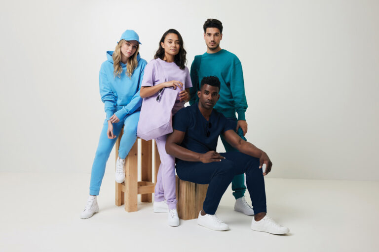 Sweat à capuche en coton recyclé Yoho, verdigris