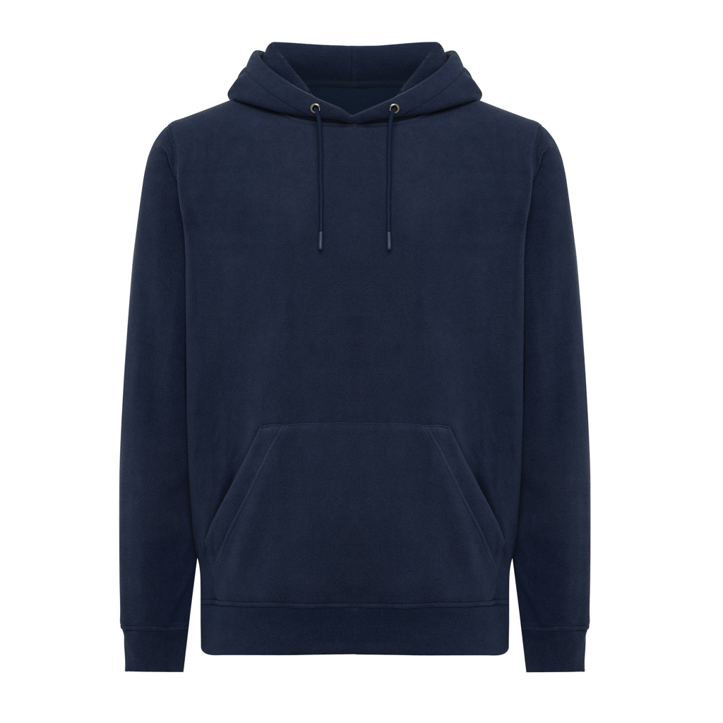 Trivor Mikrofleece-Kapuzen-Pulli aus recyc. Polyester, navy