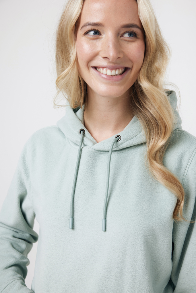 Trivor Mikrofleece-Kapuzen-Pulli aus recyc. Polyester, Icebe