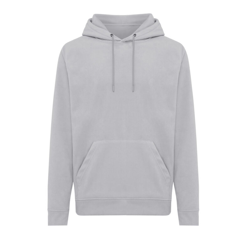 Trivor gerecycled polyester fleece hoodie, storm grey