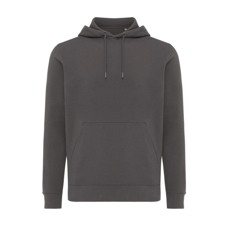 Rila Lightweight Hoodie aus recycelter Baumwolle, anthrazit