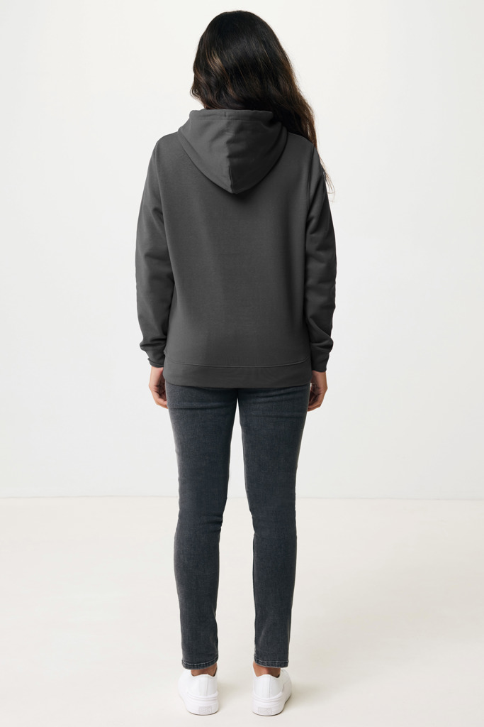 Rila Lightweight Hoodie aus recycelter Baumwolle, anthrazit