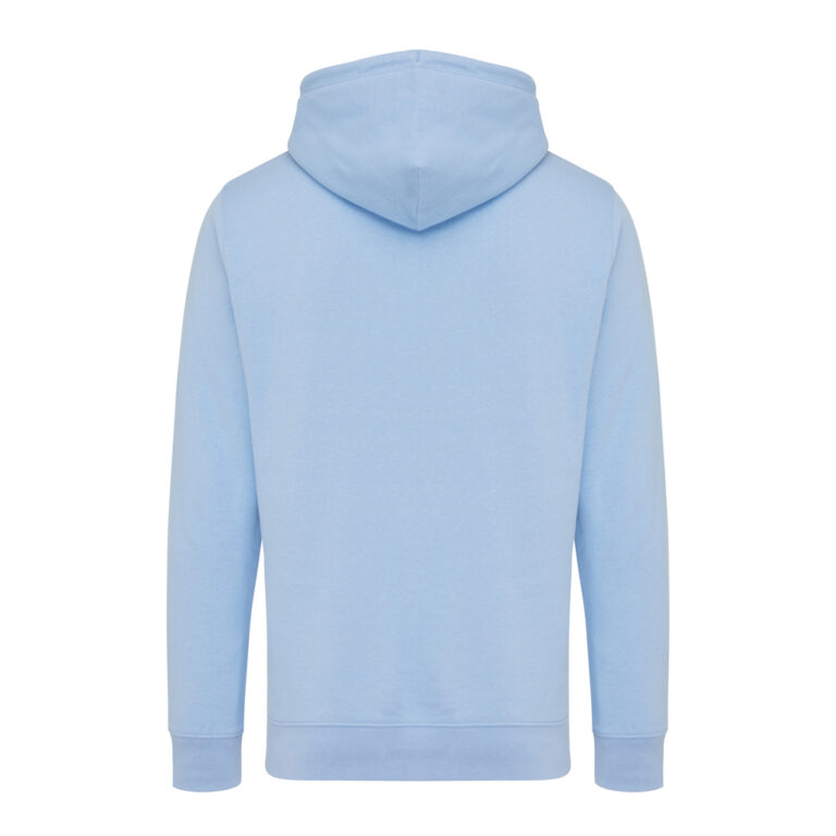 Sweater à capuche léger en coton recyclé Rila, sky blue